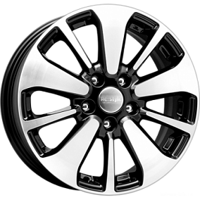 КиК КС688 (ZV Action CK ) 6.5x16  5*112  ET39,5 d66,6 алмаз черный