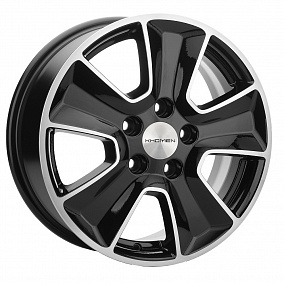 Khomen Wheels KHW 1601  16/6.5 5/114.3  ET50 D66.1 Black FP