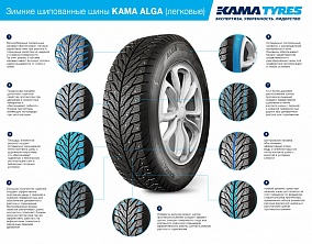 Кама НК-531 175/70/14 84Т шип