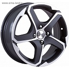 SKAD Аллигатор 6x15 4x100 D54,1 ET48 Алмаз матов.