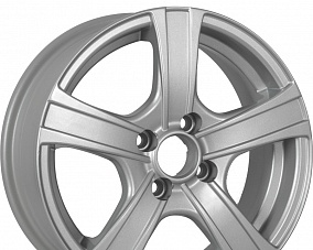 TechLine 539 4*100 6*15 ET40 D60.1 Silver