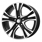 КиК КС673 (RAV-4 A4) 7x17 5*114,3 ET39 d60,1 алмаз черный 