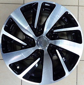 КиК КС741 6.5x16 5*114.3 ET47 d67.1 Almaz black (Soul)