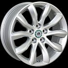Скад KL-257 Top Driver  R17*7 5x114.3 ET40 D67,1 Silver