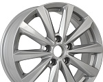 КиК Серия Реплика КС737 6.5x16 5* 114.3 ET50 d66.1 (Daster) Silver
