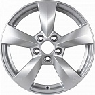 K&K  KDW KD1543(KC700) R15*6  5*100  ET38 D57.1 Silver Painted
