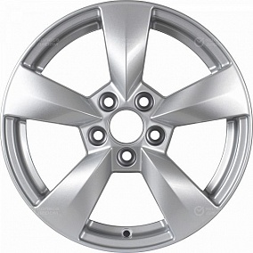 K&K  KDW KD1543(KC700) R15*6  5*100  ET38 D57.1 Silver Painted