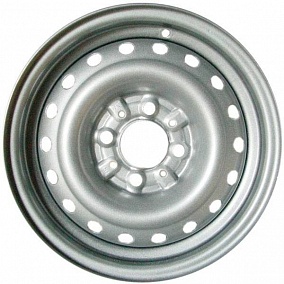MW Eurodisk 14012 (14000) R14x5.5 4x100 ET43 CB60.1 Silver