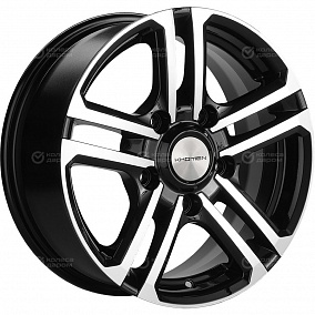 Khomen Wheels KHW 1602  16/6.5  5/139.7  ET40 D98.5 Black FP