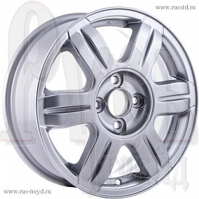 КиК КС670 (ZV15 Solaris) 6x15 4x100 D54.1 ЕТ48 Silver