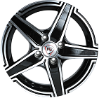 NZ Wheels F-1 6.5*16 5*112 ET 50 D57.1 BKF