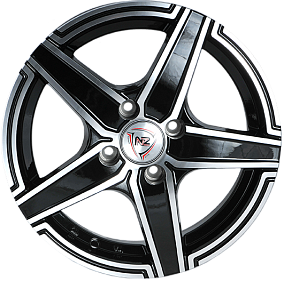 NZ Wheels F-1 6.5*16 5*112 ET 50 D57.1 BKF
