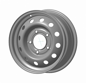ТЗСК Chevrolet NIVA Серебро 6R15 5x139,7 ET40 DIA98,5