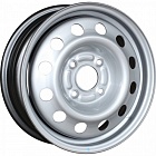 MW Eurodisk 14013 R14x5.5 4x100 ET49 CB56.6 Silver