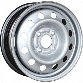 MW Eurodisk 14013 R14x5.5 4x100 ET49 CB56.6 Silver