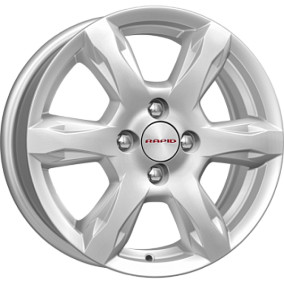 КиК КС693 (ZV Rio) 6x15 4*100 ET48 d54.1 сильвер