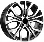 КиК КС736 6.5x16 5*114,3 ET45 d67.1 Алмаз черный